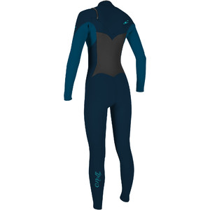 2020 O'Neill Womens Epic 5/4mm Chest Zip GBS Wetsuit 5371 - Abyss / French Navy